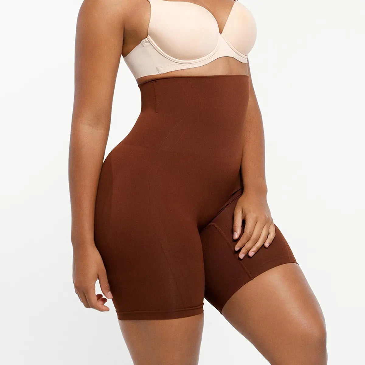 Shapellx Shapewear Sculpting Shorts for Women Seamless High Waisted Body Tummy Control Shaper Thigh Slimming Underwear