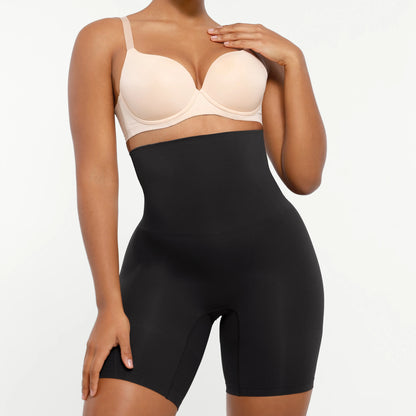 Shapellx Shapewear Sculpting Shorts for Women Seamless High Waisted Body Tummy Control Shaper Thigh Slimming Underwear