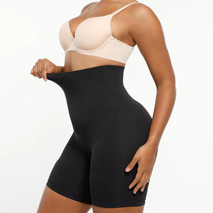 Shapellx Shapewear Sculpting Shorts for Women Seamless High Waisted Body Tummy Control Shaper Thigh Slimming Underwear